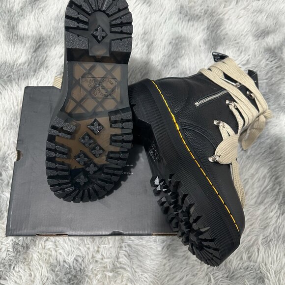 Rick Owens and Dr. Martin black boots - Picture 2 of 5